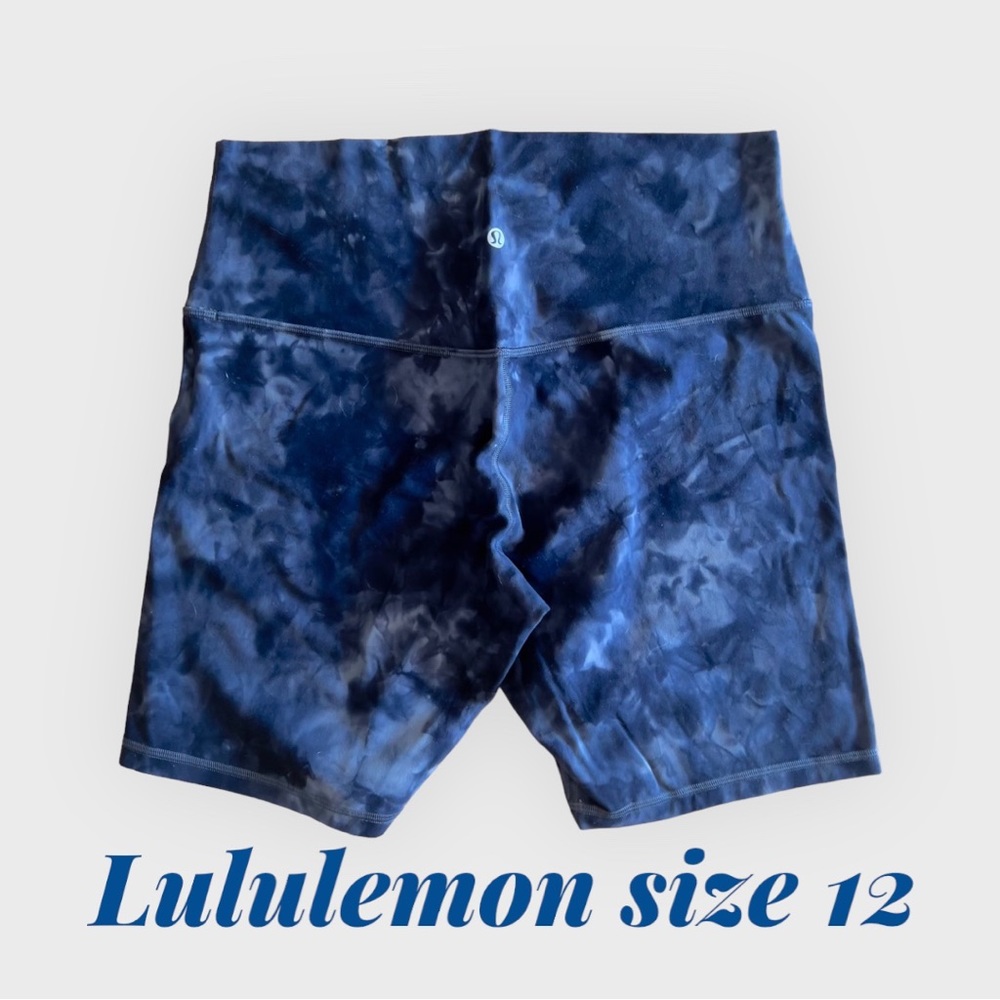 Lululemon size 12 align shorts 8”
